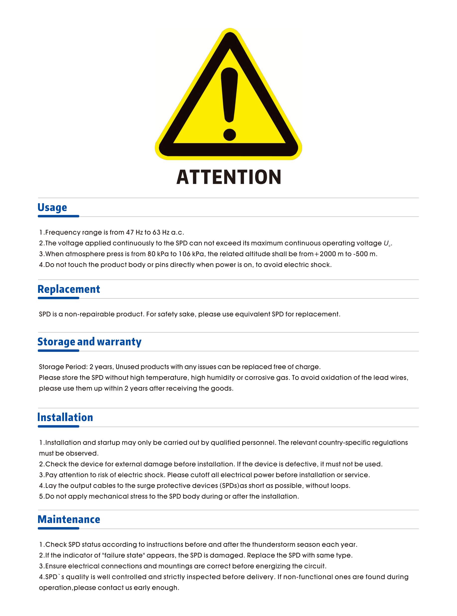 Product Specifications