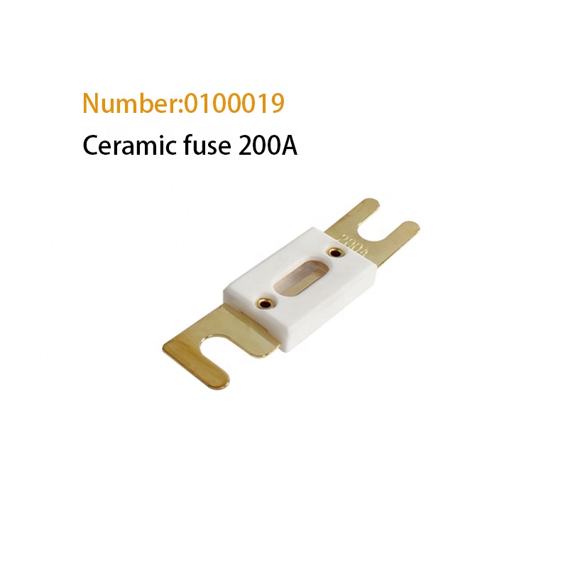 CAPEXRV High Quality RV Accessories 100A/200A Refitting and Installing ABS Fuse High-Power Fuse Seat Car Fuse Holder