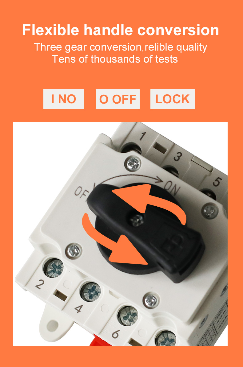 DC Isolator Switch Internal Mechanism