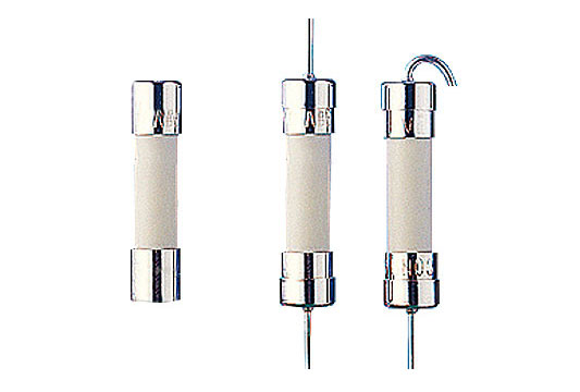 VF477 High Voltage Radial Lead Cartridge Fuse 600V AC/DC HRC 63mA-25A Time-Lag 100A Breaking Capacity for Industrial Equipment