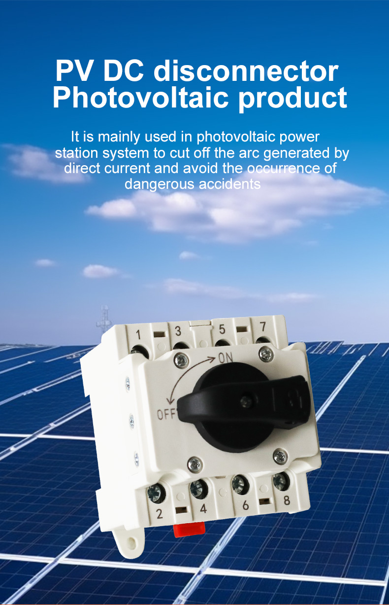 DC Isolator Switch Dimensions