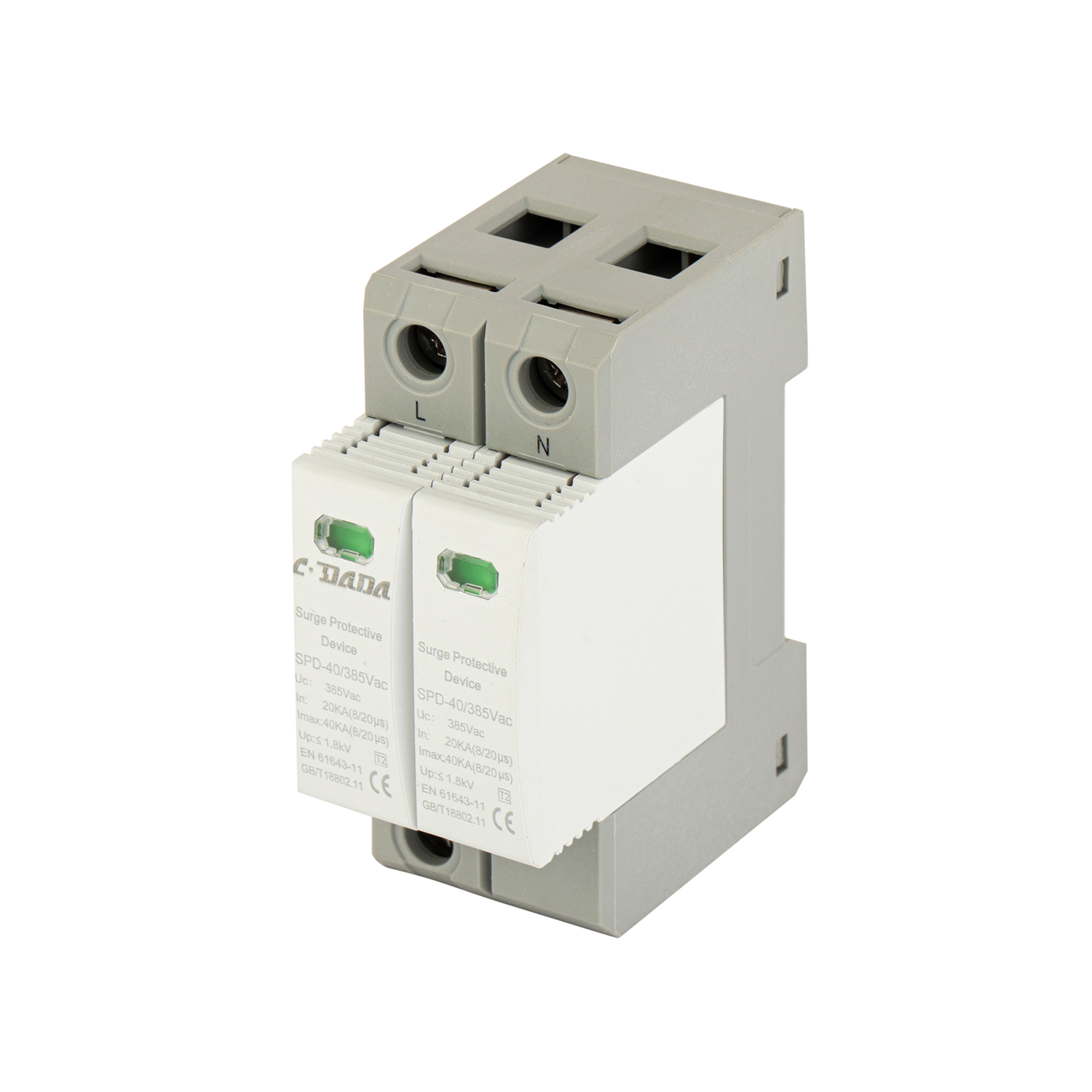 CDADA Good Quality Surge Protection Device 4P AC SPD Type c Whole House Surge Protector Type