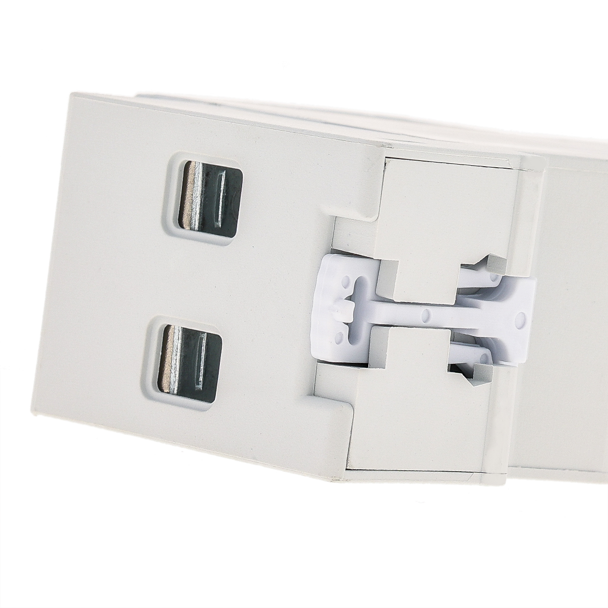 SPD 2P Surge Circuit Protector 20KA-60KA 220V-385V AC Industrial Copper Whole House T2 Lightning Protection