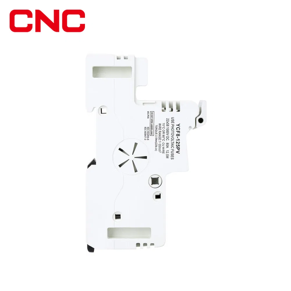 Manufacture 63A 80A 1500VDC China Holders Holder Plastic 1500V Solar DC Fuse