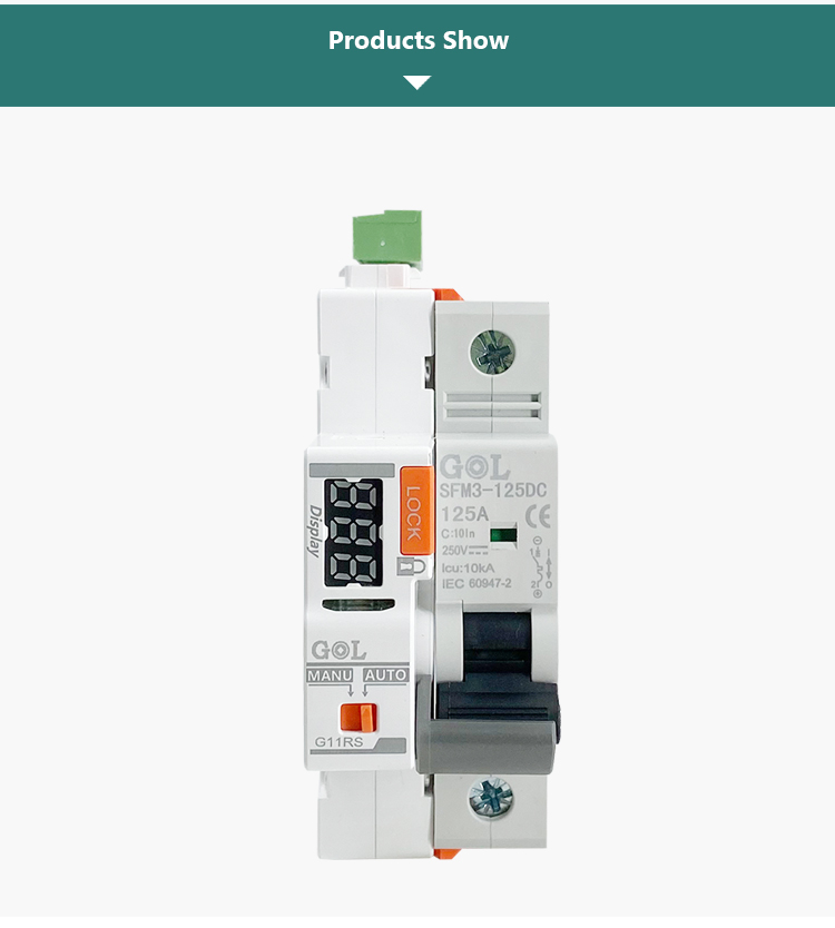 Ar001 Rs485 Remote Control Smart Mcb Auto Recloser Circuit Breaker