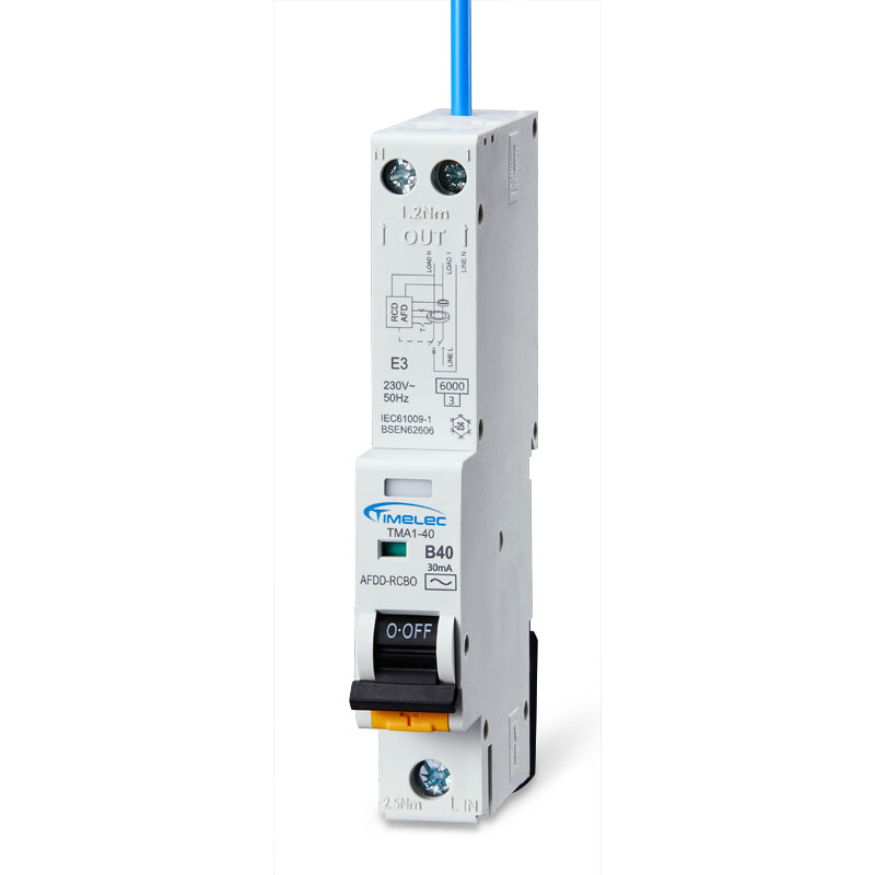 IEC/EN 62606 Standard Afdd TMA3-40 1P+N Breaker B/C/D Curve breaker