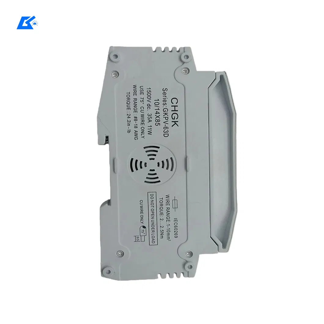 PV DC Fuse Cartridge, High Breaking Capacity, Solar Module Protection, UL/CE Certified, Pvf Series