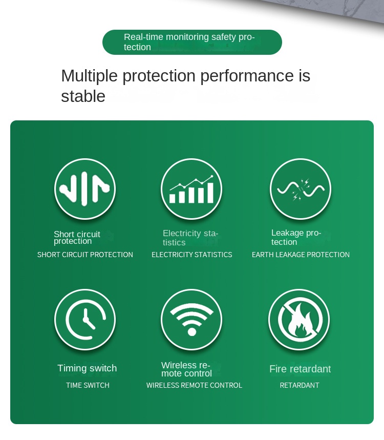 Tuya 63A WiFi Smart Circuit Breaker Electric Energy Monitor Remote Control Switch Voltage Current Protector Plastic Home Hotel