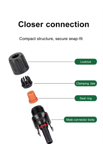 1500V Waterproof Solar Cable Connector For MC4 Solar Panel Connectors For MC4 For Slocable Connector For Solar Energy Systems