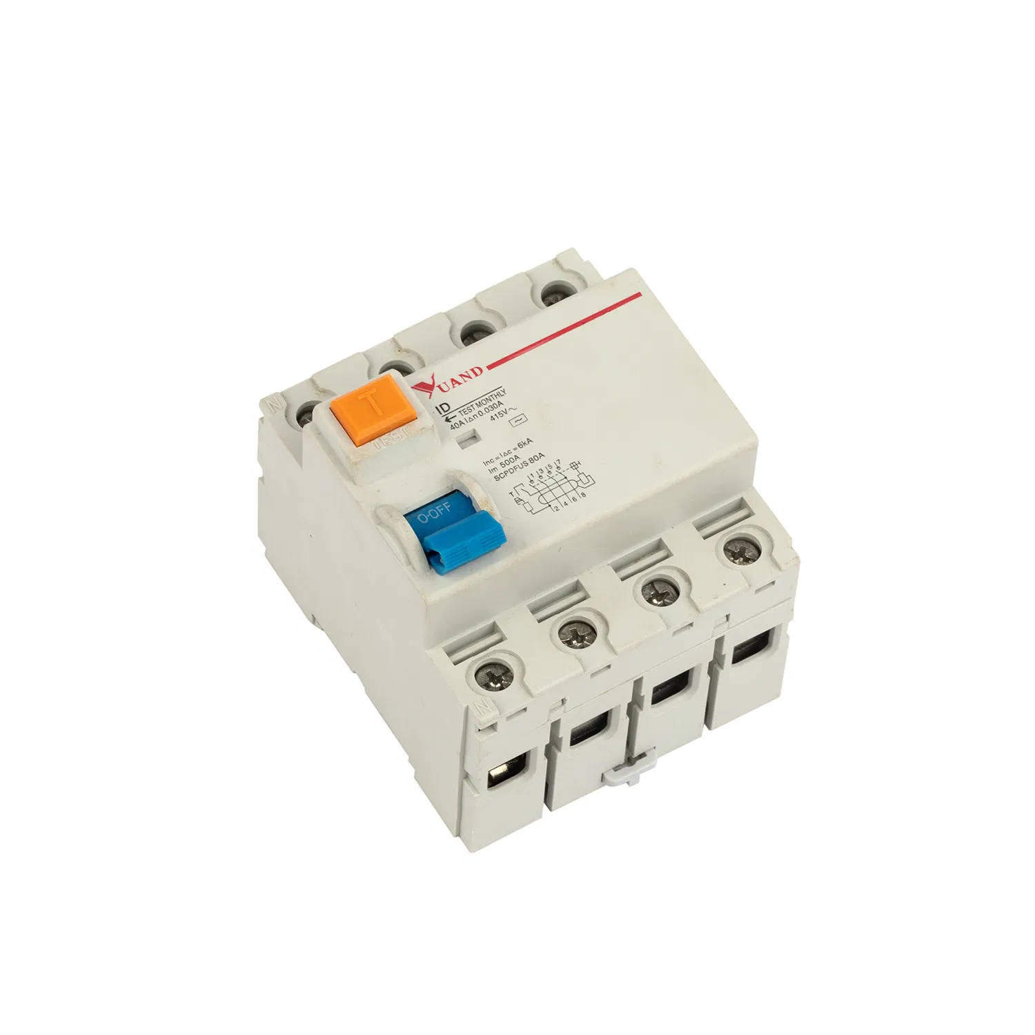MCB Circuit Breaker Box Labels Can Be Customized
