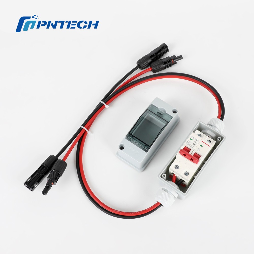 Durable DC500V Solar PV Circuit Breaker Switch IP20 Outdoor 1 String 32A PV Disconnect Switch for Solar Energy