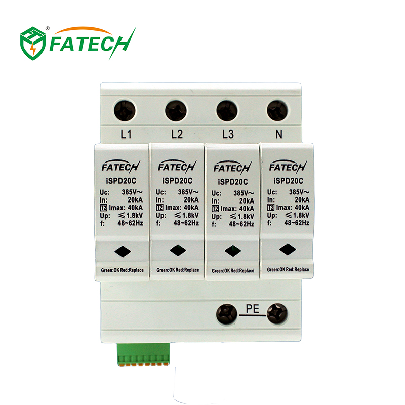 High Quality Suppressor Protection Device Whole House Power 230v T2 AC Surge Protector