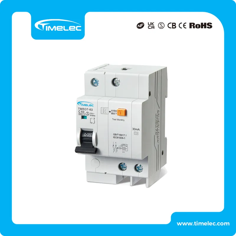 3P+N C63 10kA TypeAc fire protection OEM wholesale RCBO breaker