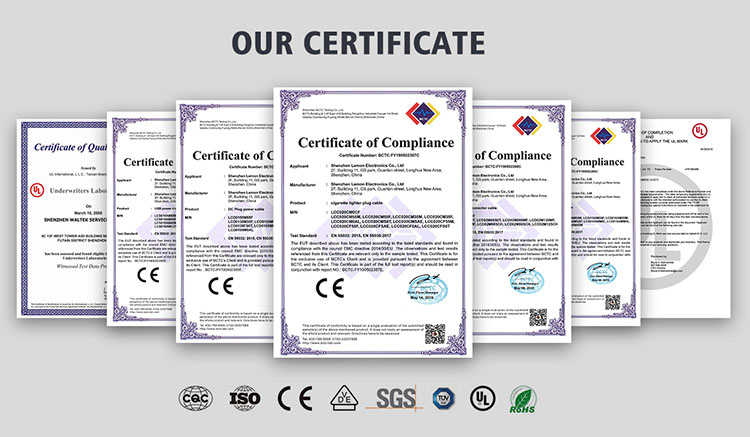 Solar Connectors Quality Certifications