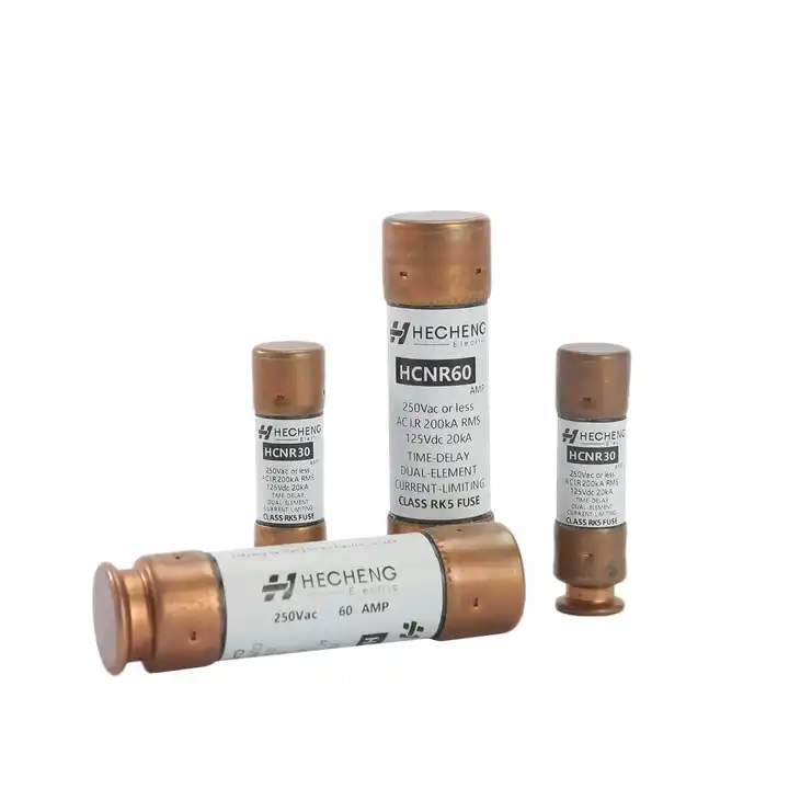 250Vac 150Vdc 10-60A Cartridge Fuse Time-delay Dual Element Class RK5 Fuses