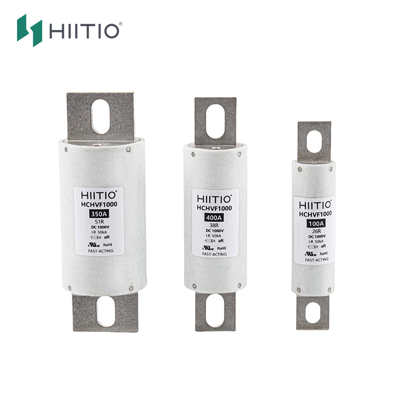 Factory Price High Voltage DC Fuse 1000V 50A-800A Round Body Fuse 50kA For Automotive Energy Storage With UL CE Certificate