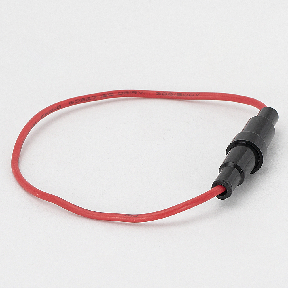 10A 250VAC Plastic 5x20mm Fast Blow Glass Fuse Inline Fuse Holders With 23AWG 30AWG Wire