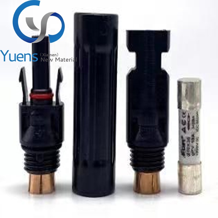 TUV/CE Certified MCX MC4 Solar PV Connectors | 1000V/1500V DC Waterproof Cable Connectors | 30A 50A Copper Contact