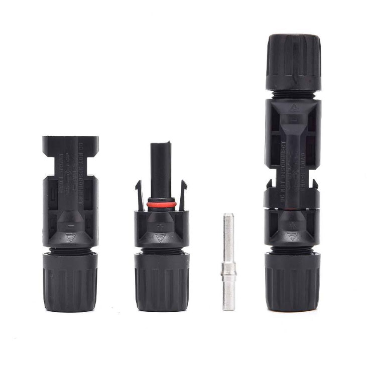 MC4 Compatible Solar Connector 1000V 30A PV Cable Connector Kit with Installation Tool