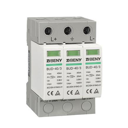 Dc Whole House Surge Protector Surge Arrestor Device Spd 1000v Type 2 Dc Spd for Solar Pv Application Ul Surge Protector