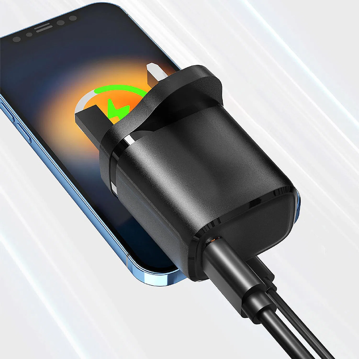 Universal 20W USB a Quick Charge Wall Adapter Compact Phone Charger for Travel