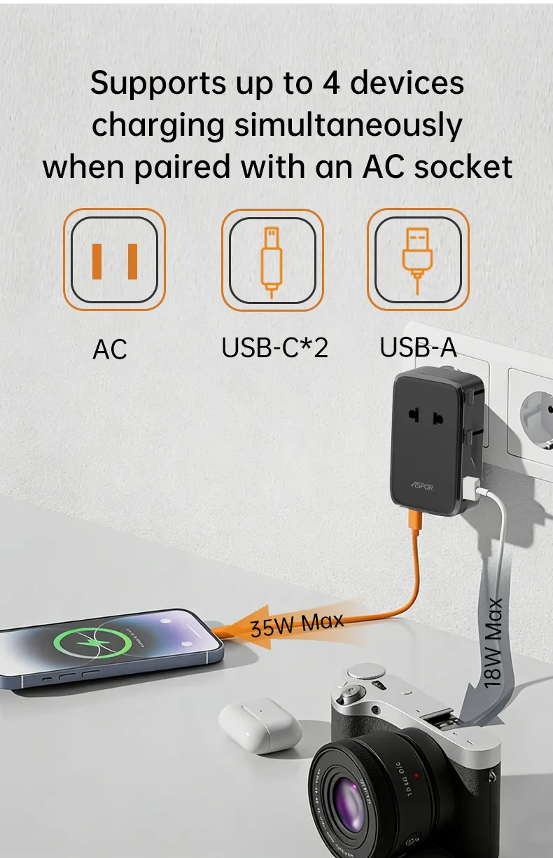 Travel Adapter Detail 9