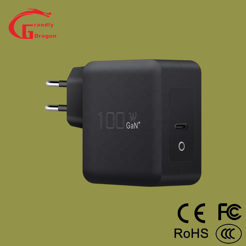 GaN Tech Pd 100W Type C Super Fast Charging USB C Wall Charger for Laptop MacBook Samsung Galaxy iPhone