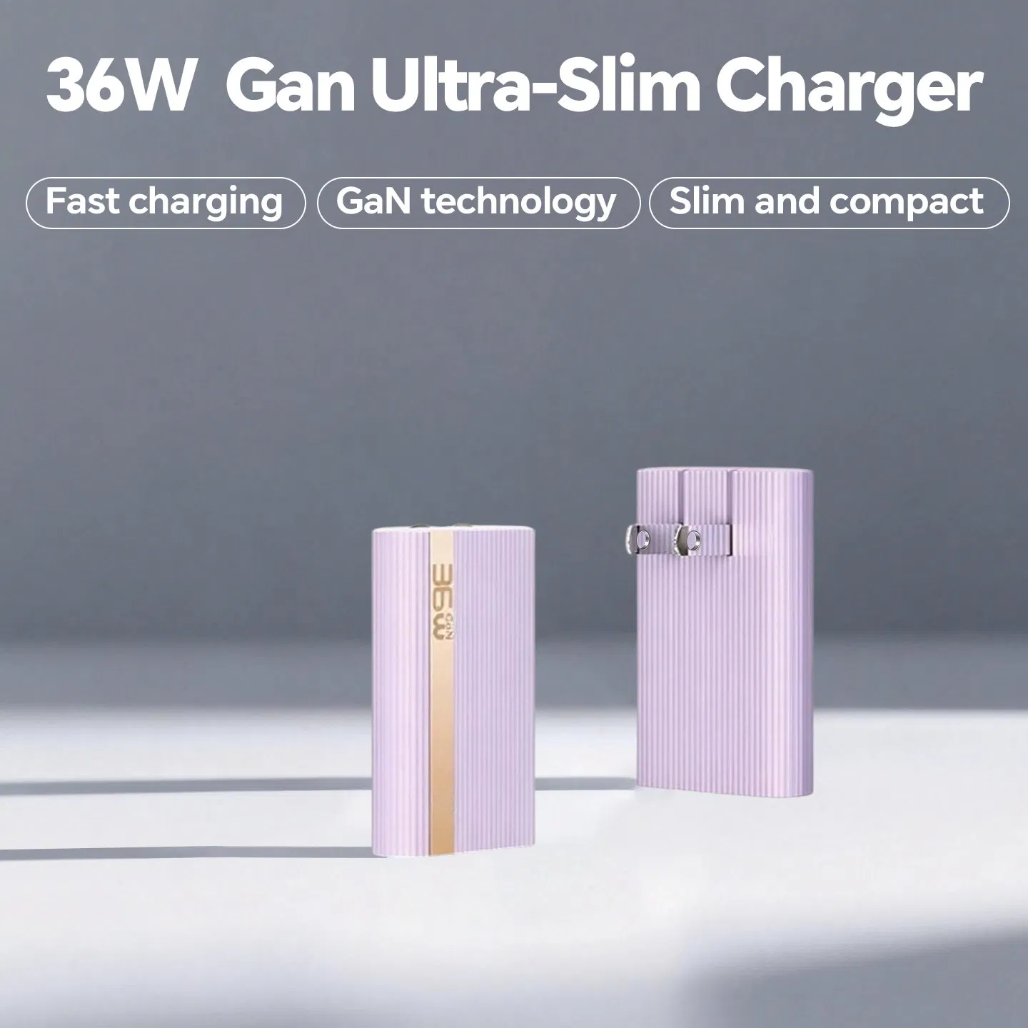 Ultra Slim USB C Wall Charger 12.5mm Thickness Super Fast Charging for Tablets
