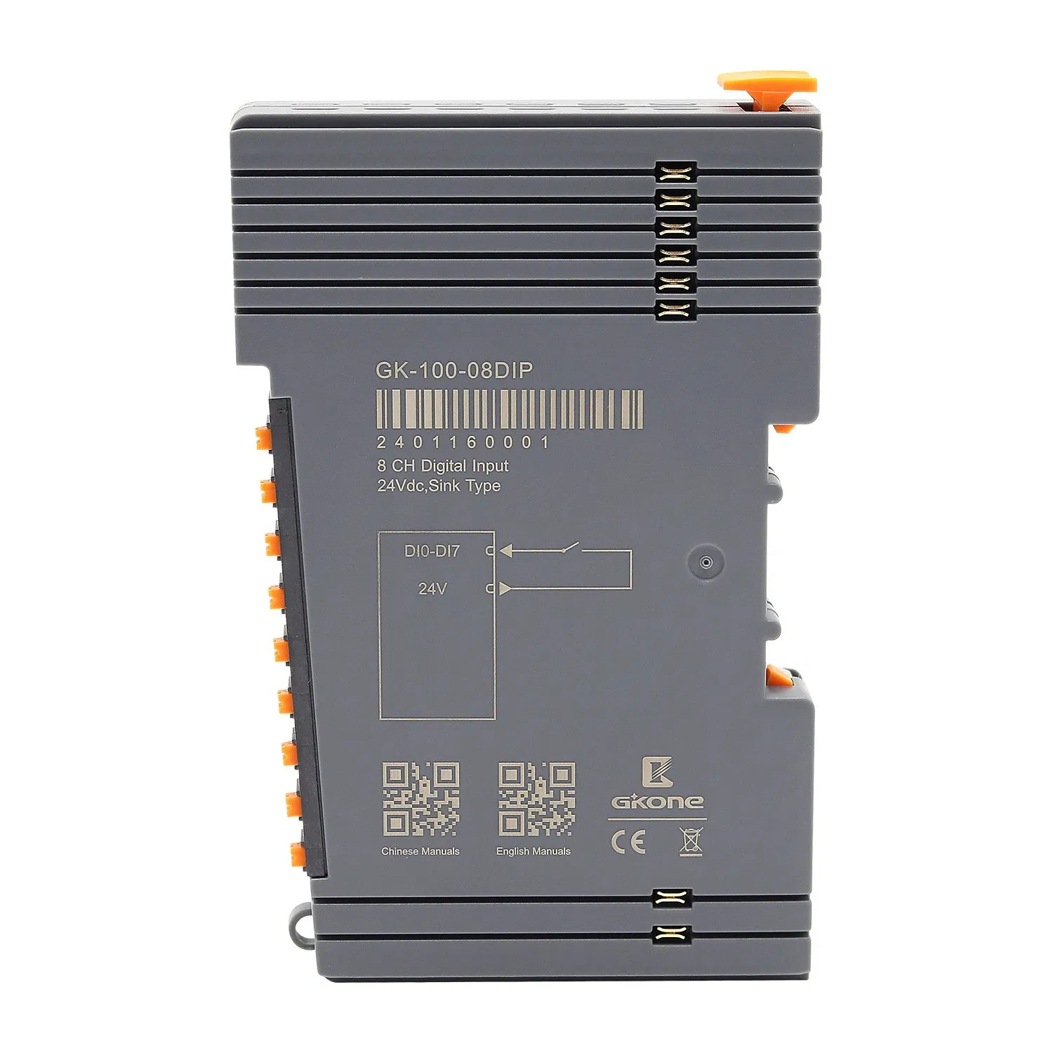 Distributed I/O Channel Digital Input /24VDC/ Drain Type Intput Module Solution System