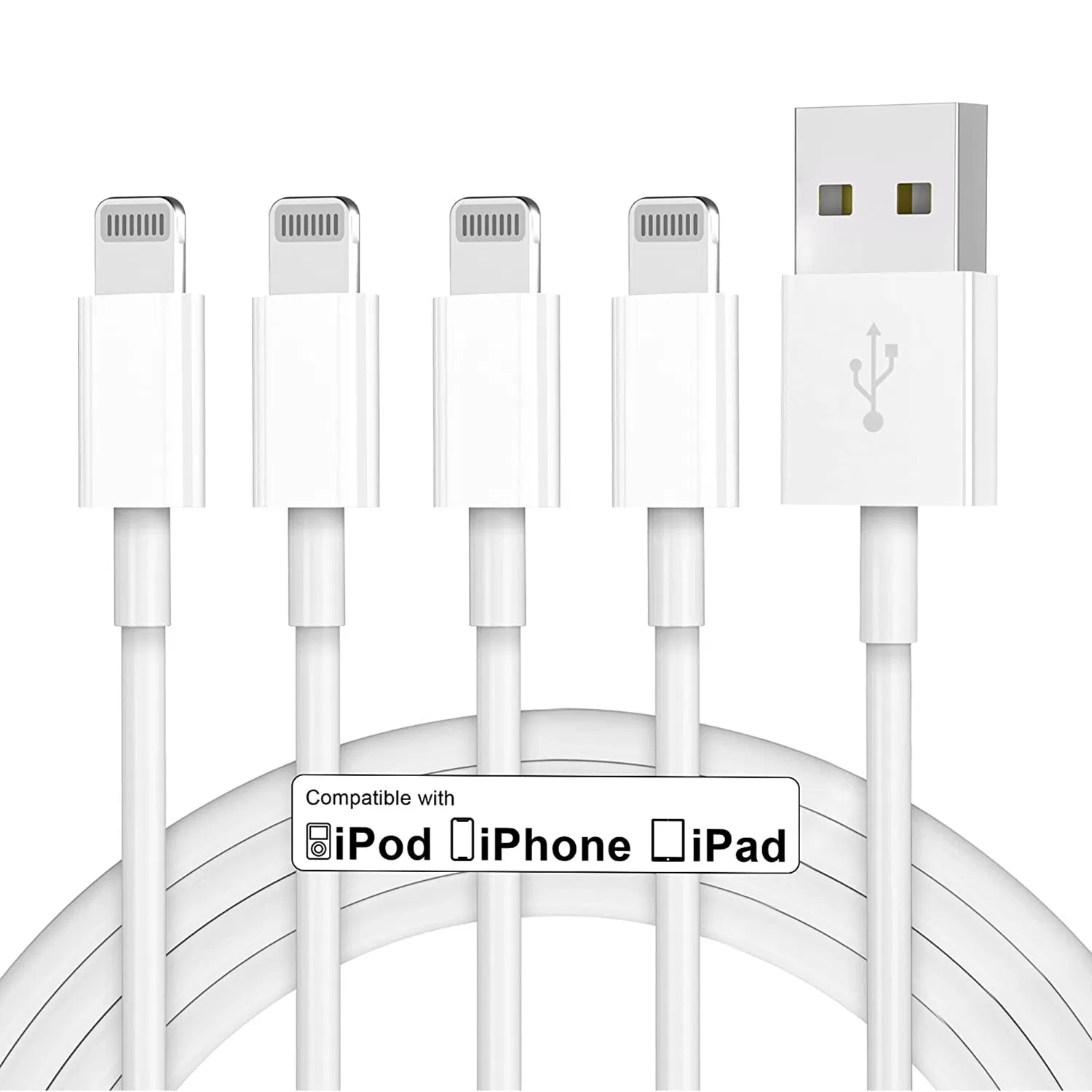 Apple Mfi Certified Lightning USB Cahrging Cable Data Sync Wire for Mobile Phone