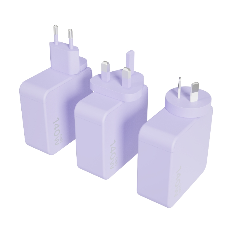 USB C Travel Charger Pd 3.1, Compact 3c1a 140W Fast Charger for Business Trips &amp; Holidays