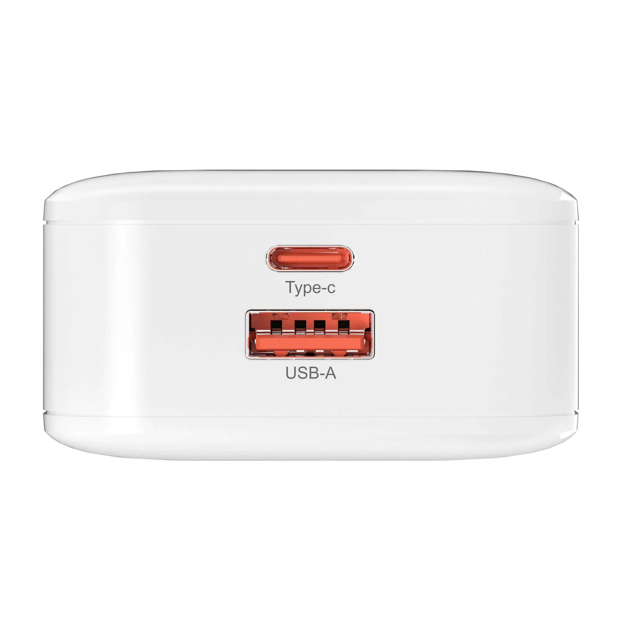 Factory Price 65W 2 Port GaN USB-C Wall Charger with Power Delivery Pd for Laptops,Tablets &amp; Phones (iPhone16/15/14/13/12/11/X, iPad, MacPro, Samsung, and More)