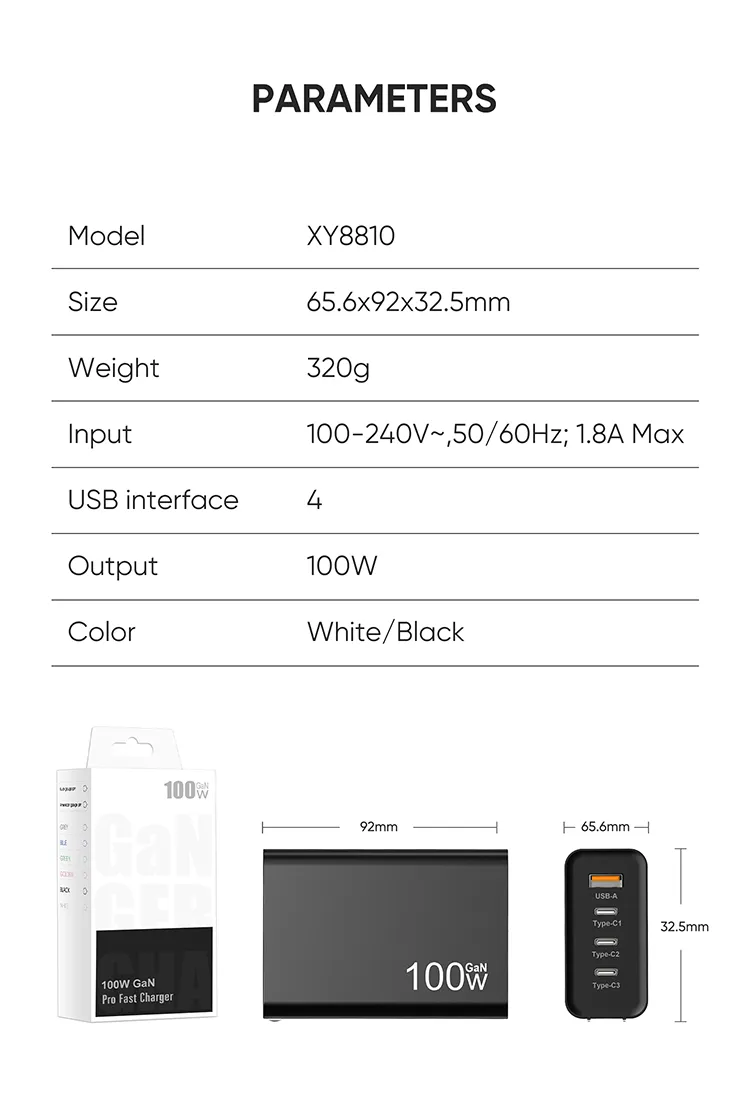GaN 100W Charger Detail 8