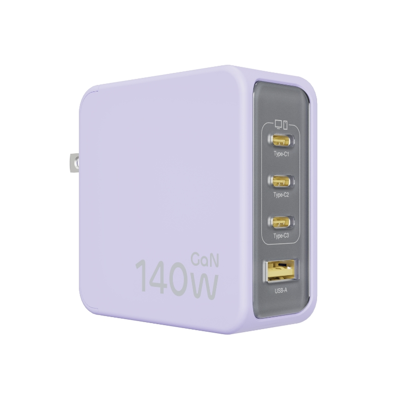 USB C Travel Charger Pd 3.1, Compact 3c1a 140W Fast Charger for Business Trips &amp; Holidays