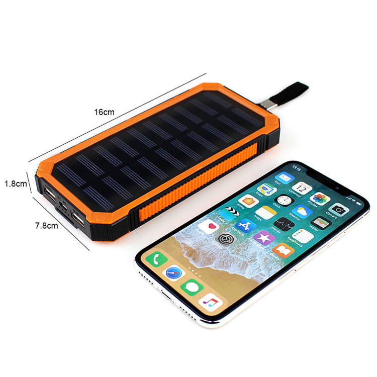 Power Phone Wireless Lamp Camping Free Sampl Batteri Portabl Laptop Outdoor Mobile Bank Waterproof Best Pocket Solar Charger USB Solar Panel Charger