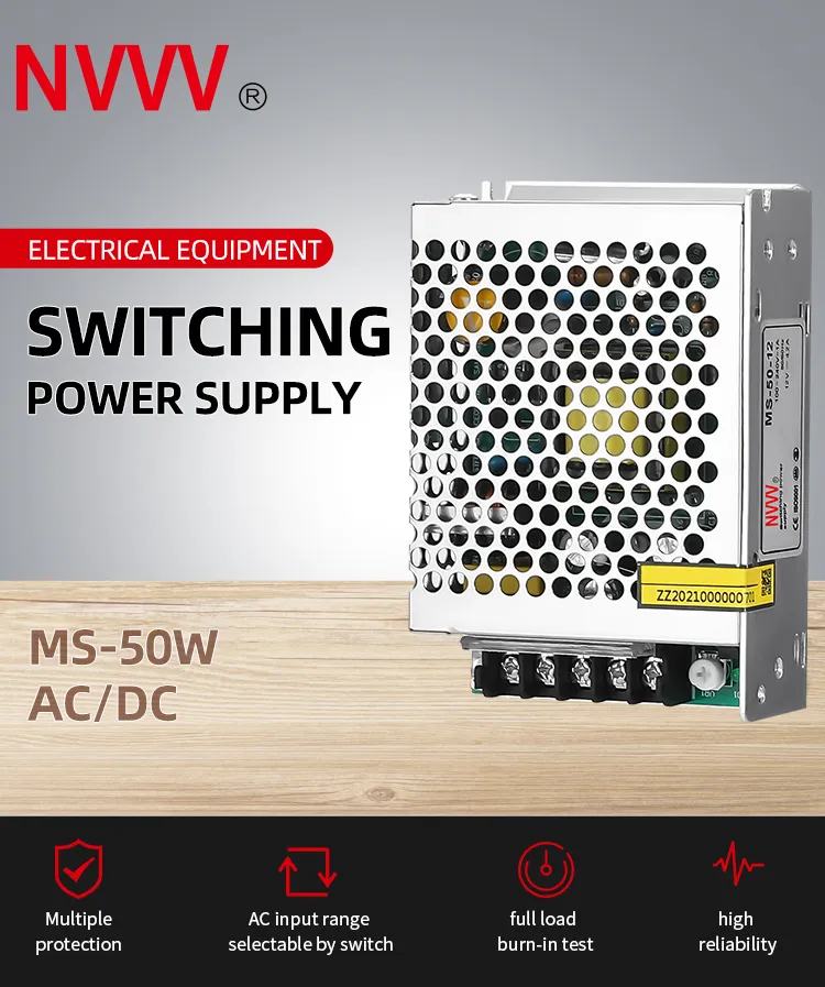 Switching Power Supply Front View