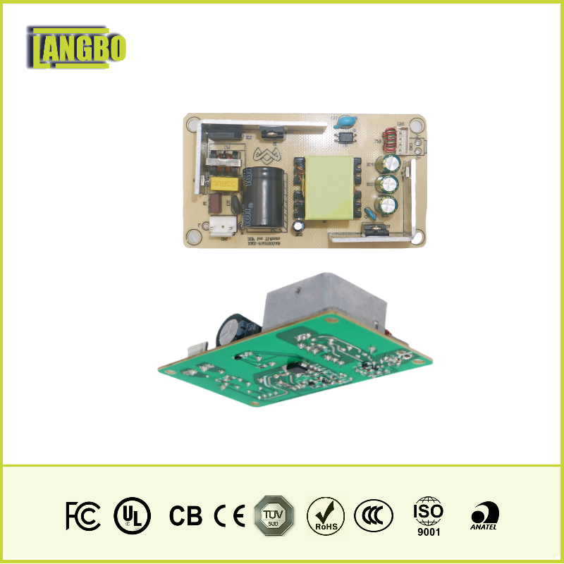 China Factory 5V 9V 12V 15V 24V 1.5A 2A 2.4A 3A 6A 12A 15A 16A 19V 3.4A 60W 81W Open Frame High Efficiency AC100V/240V Switching Power Supply