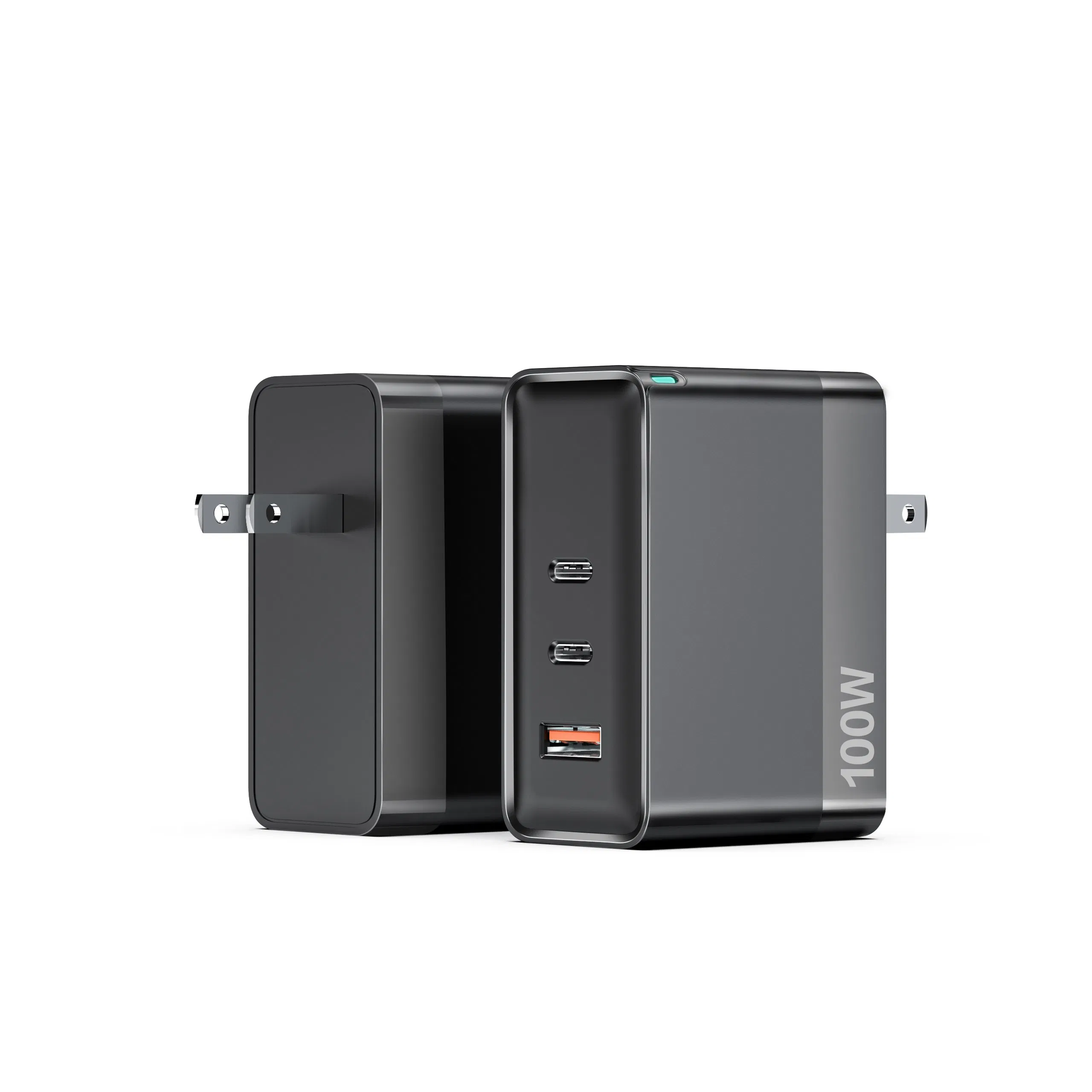 Wholesale 100W Pd a+Dual USB C Fast Charger Portable Adapter Mobile Charger for Us EU UK Plug