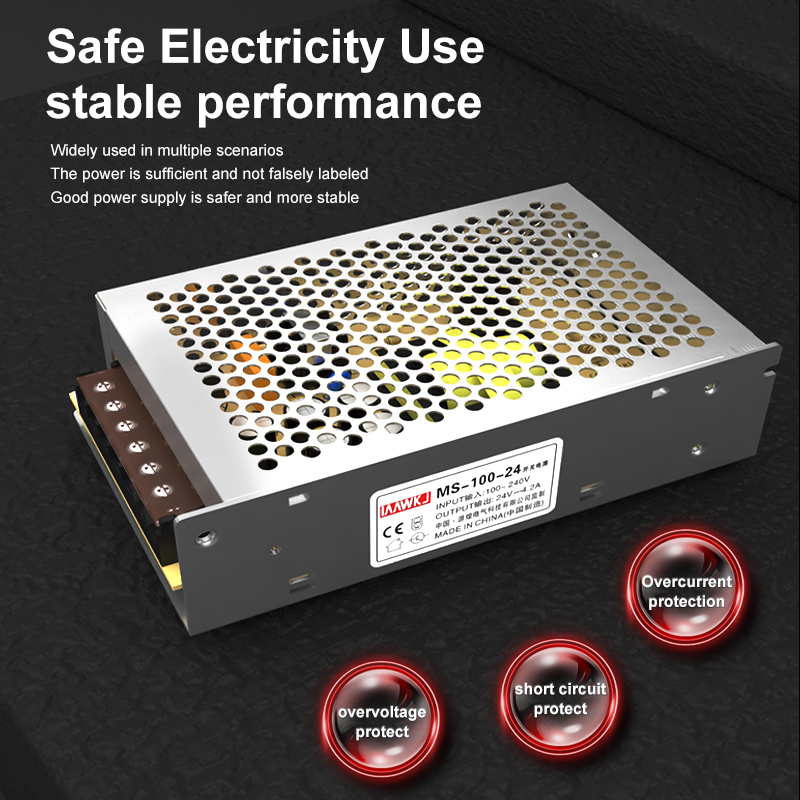 Switching Power Supply Ms-60W 220V to DC24V Small Mini Volume
