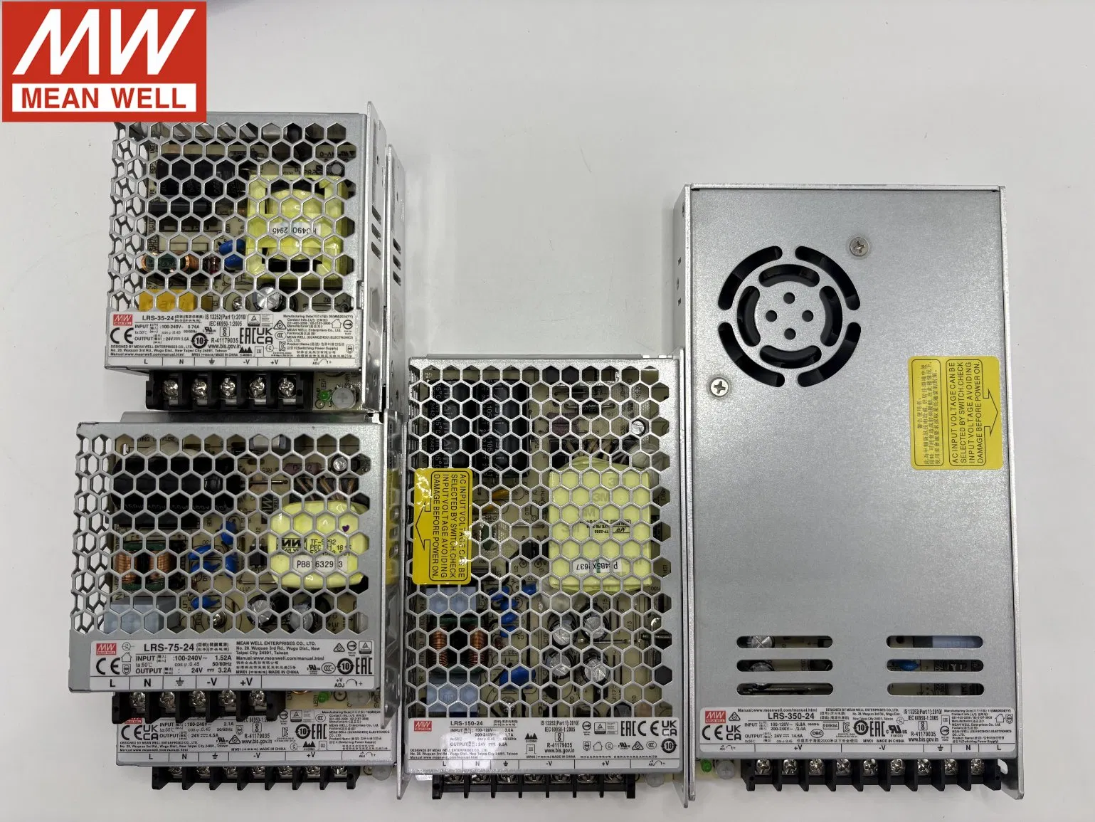 Meanwell Lrs 35W 50W 75W 100W 150W 200W 350W 450W 600W 1200W 12V 24V Economical Switching Power Supply Industrial Automation