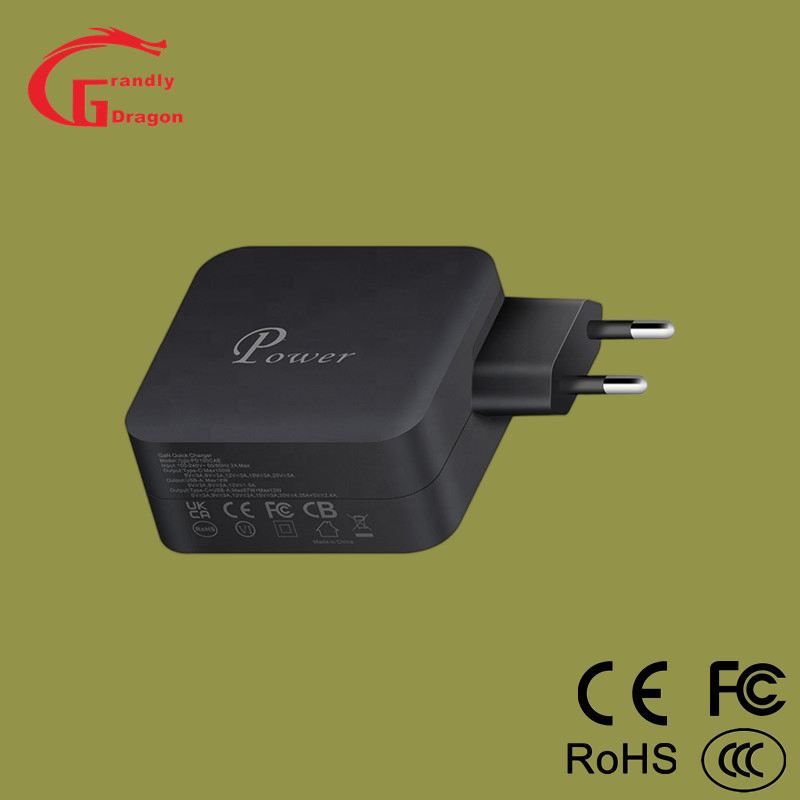 GaN Fast Charging 100W USB C Charger Power Adaptor for Mobile Laptop 100watt Pd Charger
