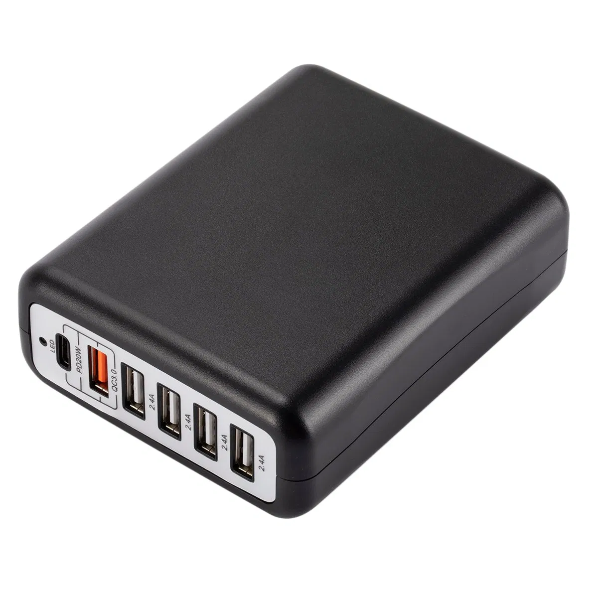 6 Ports Multifunctional USB Charger 100W Pd QC 3.0 Fast Charger