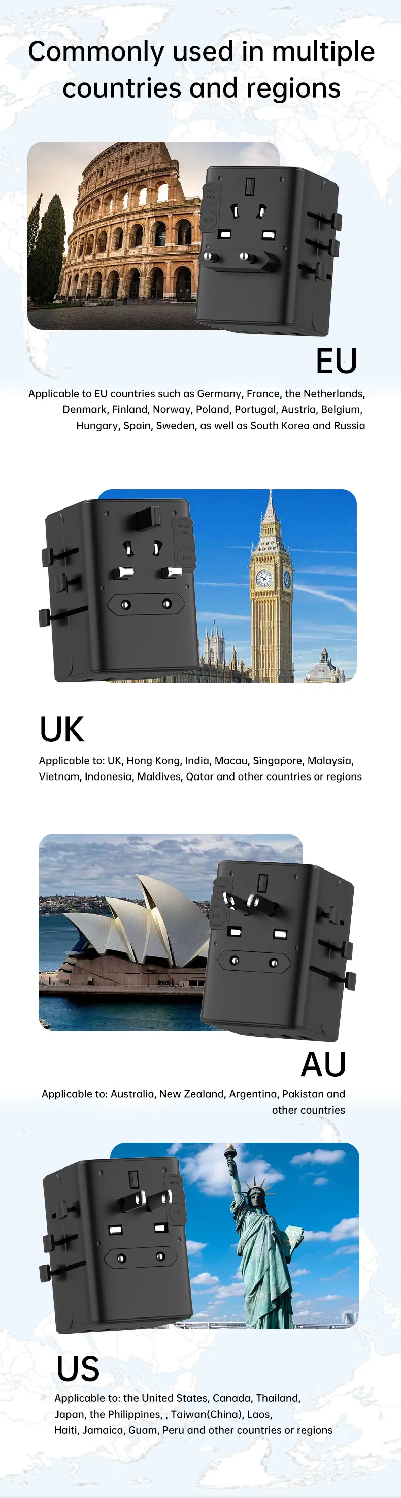 Travel Adapter Detail 8