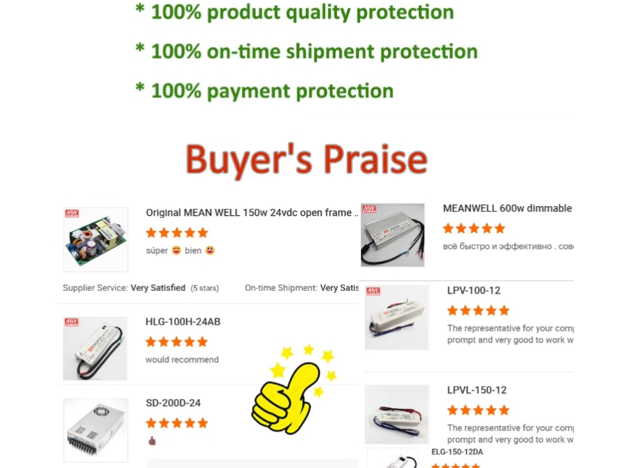 Mean Well Xdr-240e-24 240W 24V DIN Rail Switching Power Supply AC to DC Single Output Industrial SMPS