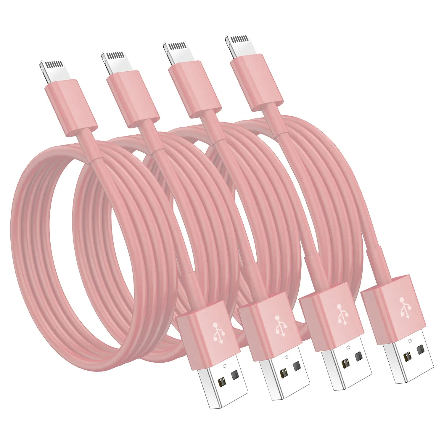 Reinforced Durable Mfi Certified Lightning Charging Cable USB Data Wire