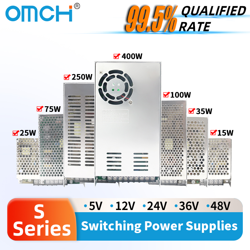 Omch Customizable S 5-1000W Series Switching Power Supply for Industrial Use