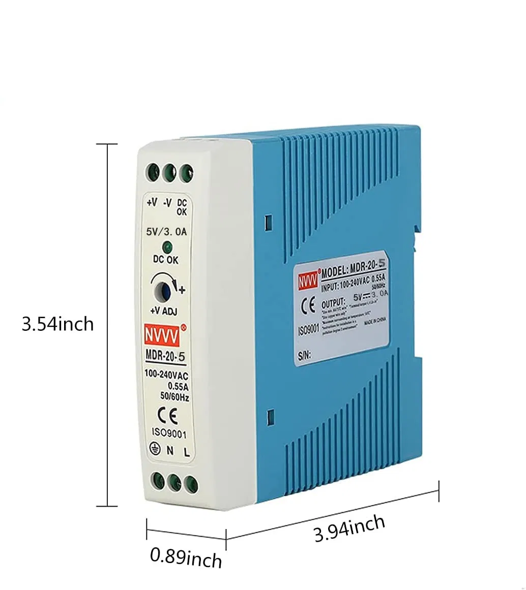 DIN Rail Power Supply Dimension