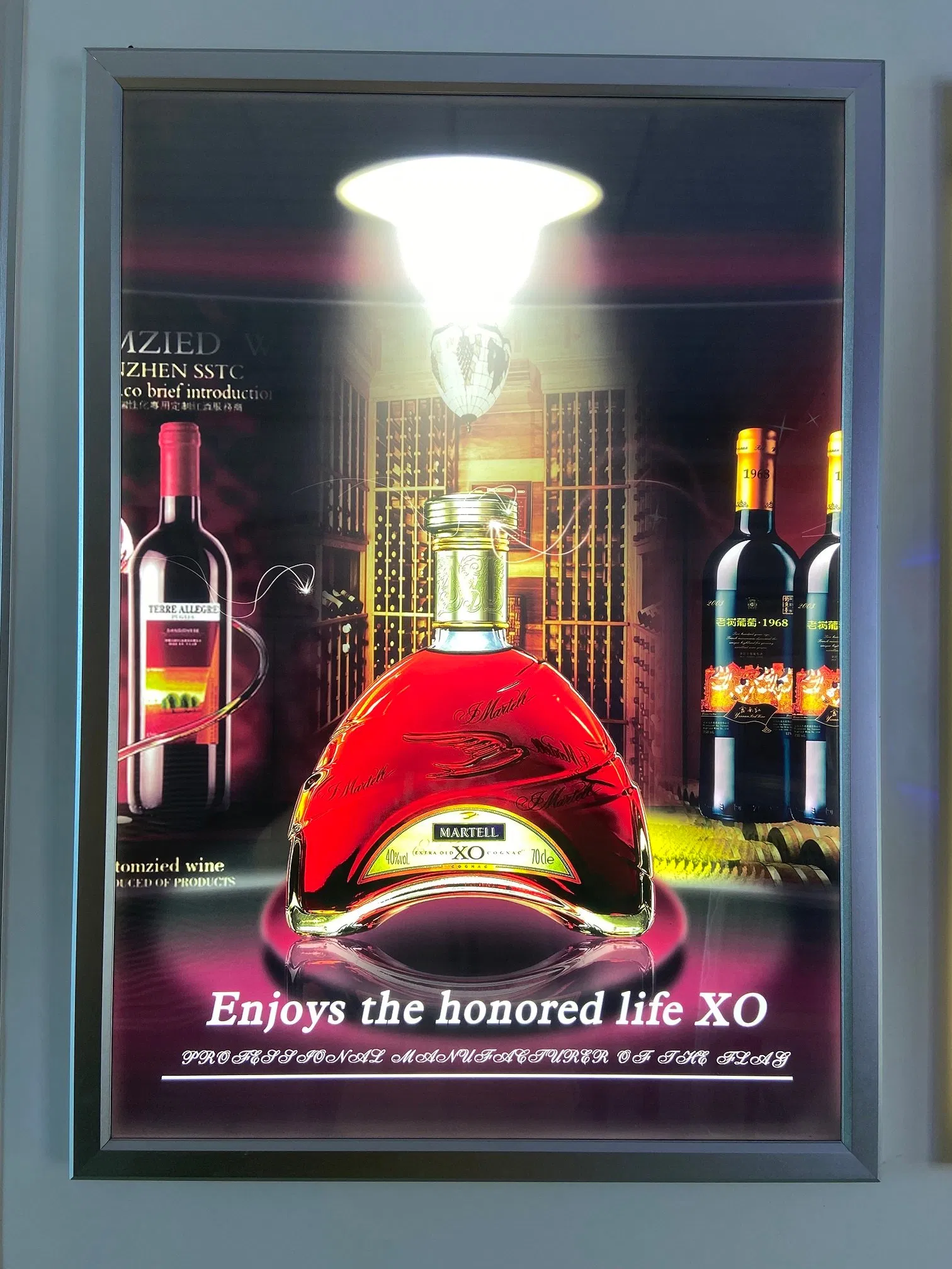 18*24" Snap Frame LED Lightbox Backlit Lighting Panel Movie Sign Menu Board