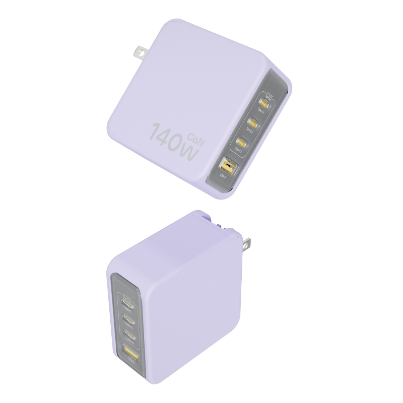 USB C Travel Charger Pd 3.1, Compact 3c1a 140W Fast Charger for Business Trips &amp; Holidays