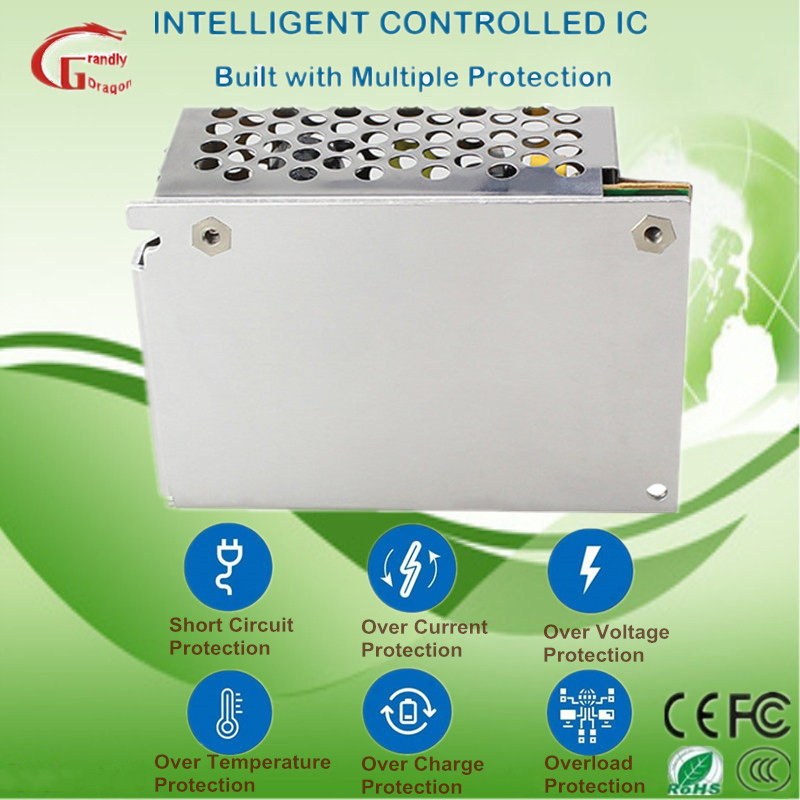 Mini LED Driver Battery Charger Switching Power Supply 12V 2A